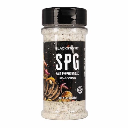 Blackstone Blackstone SPG Salt PepperGarlic BBQ Seasoning 8.4 oz 4229